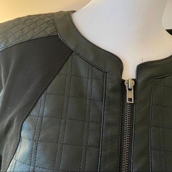 Larry Levine black vinyl jacket small - Picture 3 of 5